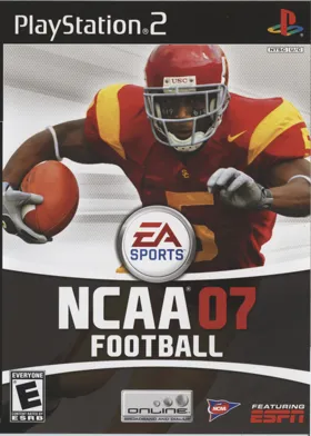 NCAA Football 07 box cover front